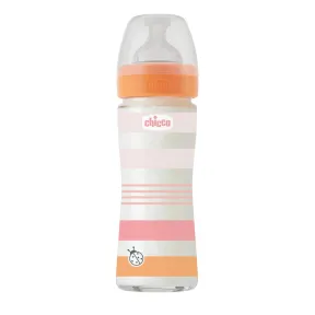 Biberón Chicco Benessere 240ml - Anticólicos y Cristal Puro