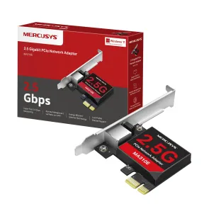 Tarjeta de Red PCIe Ethernet Mercusys MA310E, 2.5 Gbps