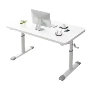 Escritorio elevable 63-90cm, mesa ajustable y funcional