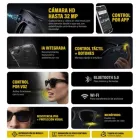Gafas Owlotech Lens AI 32 MP: música, llamadas y cristal tintado.