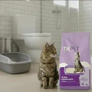 Arena Bentonita con Lavanda 3x10L para Gatos TK-Pet