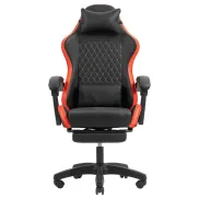 Silla gaming negra y roja Mars MGC-X - Diseño racing.