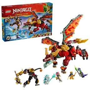 Meca Dragón Transformable Wyldfyre 71868 | LEGO Ninjago 2en1