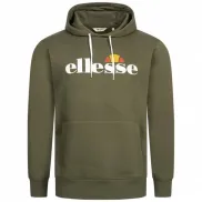 Sudadera con capucha ellesse Monesiglio para hombre Caqui