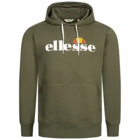 Sudadera con capucha ellesse Monesiglio para hombre Caqui