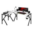 Mesa Gaming Huzaro Hero 6.3 de Acero y Fibra de Carbono