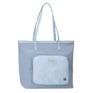 Bolso Tote Azul Pepe Jeans Jana 34X32X14 cms