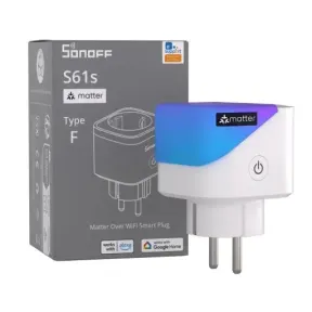SONOFF S61s WiFi: Enchufe inteligente de 16A