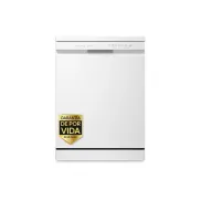 Lavavajillas LG QuadWash Blanco, 14 servicios, 60 cm, 10 programas