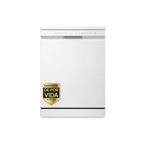 Lavavajillas LG QuadWash Blanco, 14 servicios, 60 cm, 10 programas