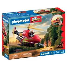Helicóptero de Bomberos PLAYMOBIL | Acción en la Ciudad