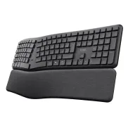 Teclado Ergonómico Inalámbrico Español Trust Arvia QWERTY
