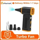 Ventilador de 10 velocidades y 130000 RPM Turbo