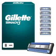 Pack de 8 Cuchillas de Afeitar para Hombre