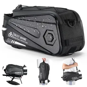 Bolsa de Bicicleta West Biking para Portaequipajes, 8,6 L