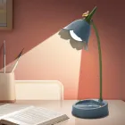 Lámpara inalámbrica LED floral para escritorio