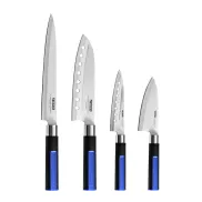 Set de 4 cuchillos japoneses Monix Solid+