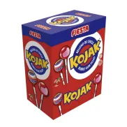 Kojak Cereza FIESTA - Caja de 20 Unidades Relleno Chichle