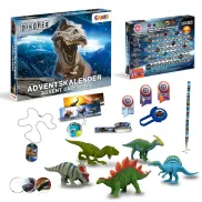 Calendario De Dinosaurios: Juguetes Para Cada Día De Adviento