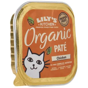 Pollo Orgánico para Gatos - 19 Paquetes Lilys Kitchen, 85 g