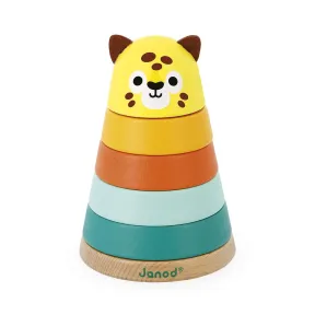 Juguete Educativo de Madera para Bebés - 5 Piezas Apilables