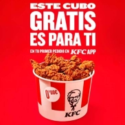 Cubo GRATIS de 8 Tiras en KFC (+10€)