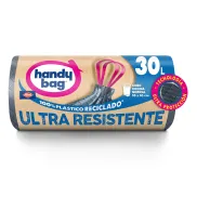 Bolsas de Basura Ultra Resistentes 30L, 12 Unidades Recicladas