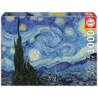 Puzzle de 1000 Piezas La Noche Estrellada de Van Gogh