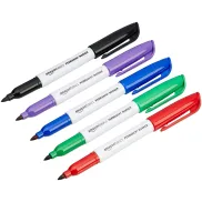 Paquete de 12 Rotuladores permanentes de colores surtidos