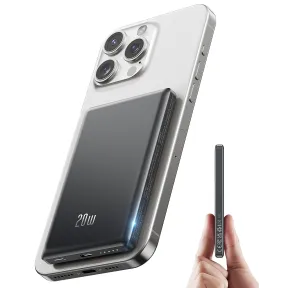 Power Bank Ultra Fino 5000mAh para MagSafe 20W