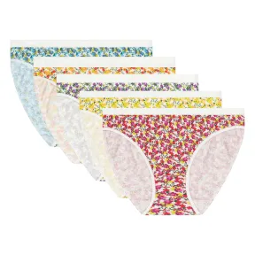 Bragas de Algodón para Mujer Pack x5 Tallas M y L