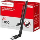 Adaptador WiFi USB Mercusys MA30H AC1300 con Antena