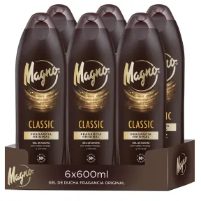 Gel de Ducha Original Magno Classic 6x600ml - Piel Suave