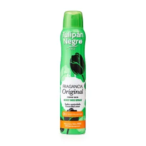 Desodorante Spray Original Tulipán Negro 200 ml - Sin Aluminio