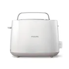 Tostadora Philips 2 Ranuras, 8 Ajustes, Calientabollos Blanco