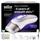 Depiladora IPL Skin i·expert Braun PL7442, Blanco y Bronce