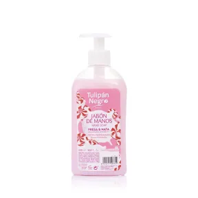 Jabón Líquido de Manos Fresa y Nata Tulipán Negro – 500 ml