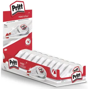 Mini Roller Corrector Pritt Compact, 10 uds, 4.2 mm x 7 m