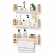 Estantes de Madera Infantil de Pared, Set de 3 piezas