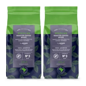 Café Brasil Arábica 100% en Grano 1 kg, Tostado Medio
