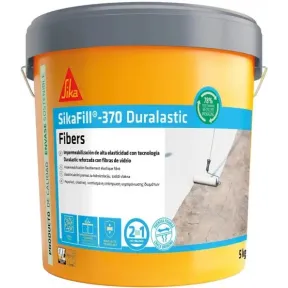 SikaFill 370 Fibers Gris 5kg - Impermeabilización Eficaz