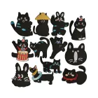 Parches termoadhesivos kawaii de gatitos - 13pcs para ropa