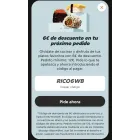 Descuento de 6€ en pedidos de 12€ en Just Eat