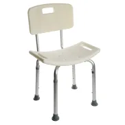 Silla Antideslizante Regulable para Ducha Ortopédica