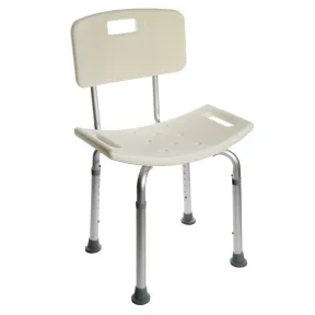 Silla Antideslizante Regulable para Ducha Ortopédica