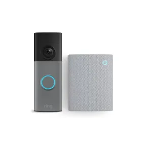 Última generación de timbre de video Ring con chime