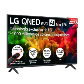 Smart TV 50" LG QNED EVO AI 4K Sin Reflejos 2026