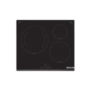 Placa de inducción Bosch PUJ631BB5E, 3 zonas, 60 cm negra