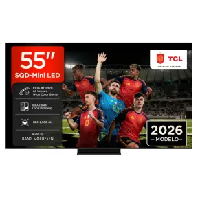 TCL 55C7L - Smart TV 55" UHD 4K con Dolby Vision y Atmos
