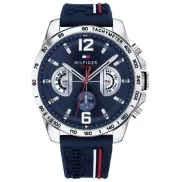 Reloj Tommy Hilfiger Hombre 46 MM Esfera Azul + Caja Regalo